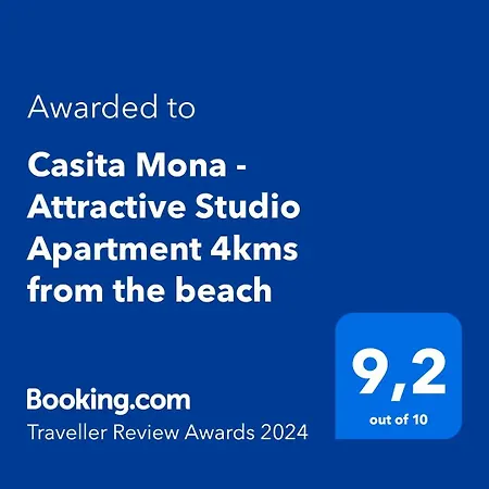 Casita Mona - Attractive 4kms From The Apartman Moraira